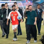 GOAT India Tour 2025: Messi thanks Hyderabad crowd for “love and affection”, fans, players rejoice at witnessing the icon