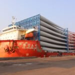 Historic milestone: VOC Port handles 147 windmill blades from a single vessel, the highest in India