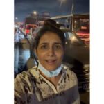 Actor Sonali Kulkarni shares “scary” experience of being stranded for 5 hours on Mumbai-Pune route