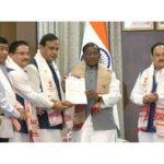 Himanta Biswa Sarma meets Assam governor, stakes claim to form government