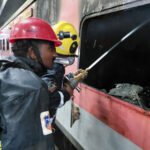 Hyderabad: Fire breaks out in Jaipur Express at Nampally railway station
