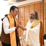 Mukesh Ambani attends Art of Living 45th anniversary event, meets spiritual leader Sri Sri Ravi Shankar