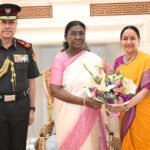 CDS General NS Raja Subramani calls on President Murmu