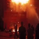 Fire erupts at mattress and quilt shop in UP’s Jaunpur