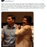 “Hope Mahadev blesses him with fast recovery”: Akshay Kumar expresses concern over actor Rajesh Sharma’s health