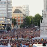 Madrid turns red and yellow as Spain celebrates historic FIFA World Cup triumph