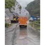 Himachal Pradesh: Night Traffic on NH-154A near Durgethi suspended due to landslide risk in Chamba
