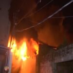Uttar Pradesh: Fire breaks out at candle factory in Moradabad