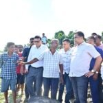 Assam Finance Minister Jayanta Mallabaruah inspects erosion-affected Jamuguri in Bihpuria, directs long-term protective measures