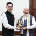 Rajya Sabha MP Raghav Chadha meets PM Modi, says interaction was enriching