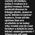 “Why would you tie your brother a Rakhi in your bikini?”: Kangana Ranaut takes a subtle dig at Kriti Sanon’s Raksha Bandhan advertisement