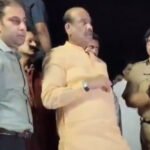 Lok Sabha Speaker Om Birla reaches Kotri Canal after boat capsizes during idol immersion